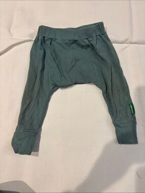 Organic Baby Sage Green Harem Jogger Pants
